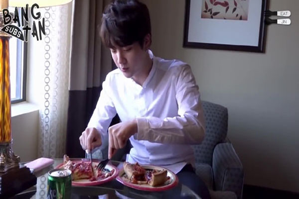 Two Degrees:  BTS: Eat Jin